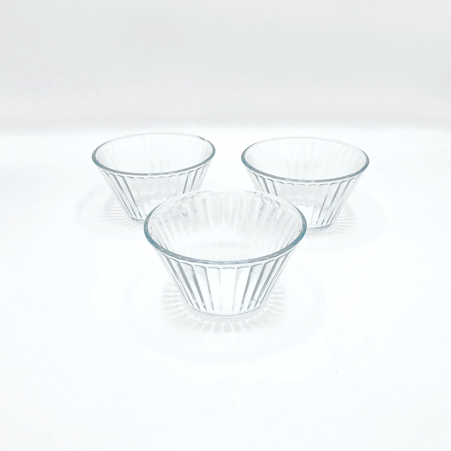 3-piece Glass Bowl Set